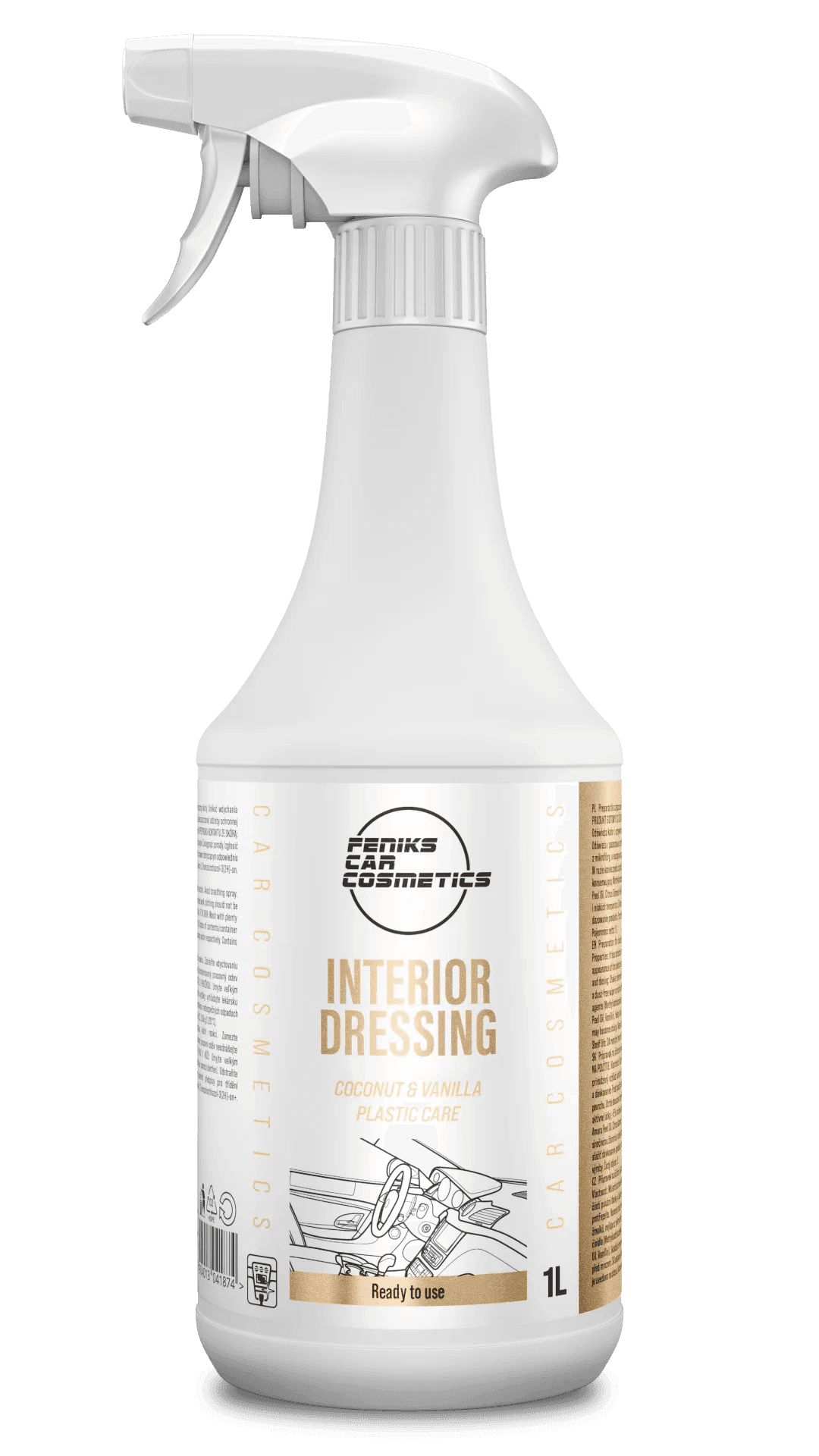 Feniks Car Cosmetics Coconut & Vanilla Interior Dressing